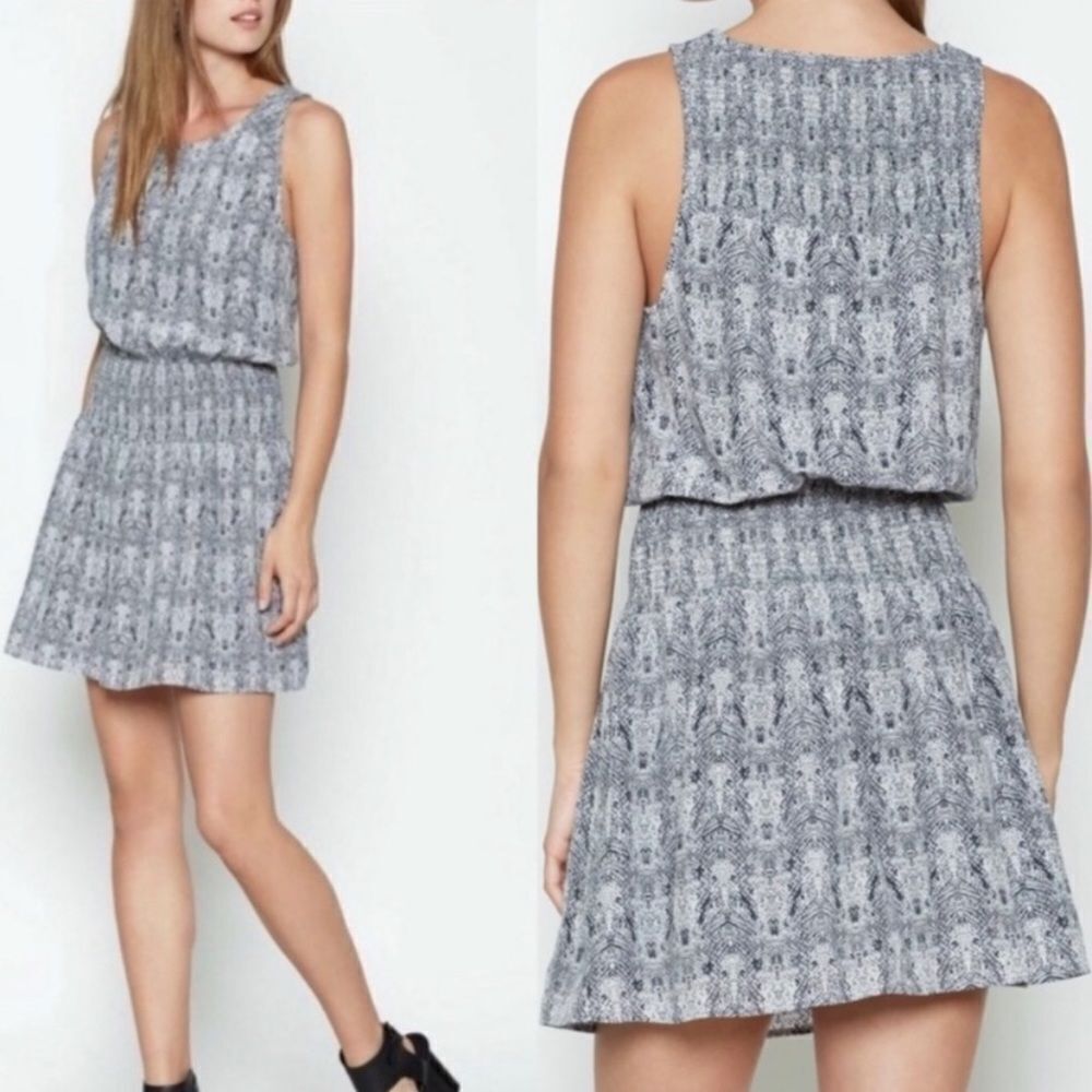 JOIE The Lawska Python 100% Silk Dress Size Small